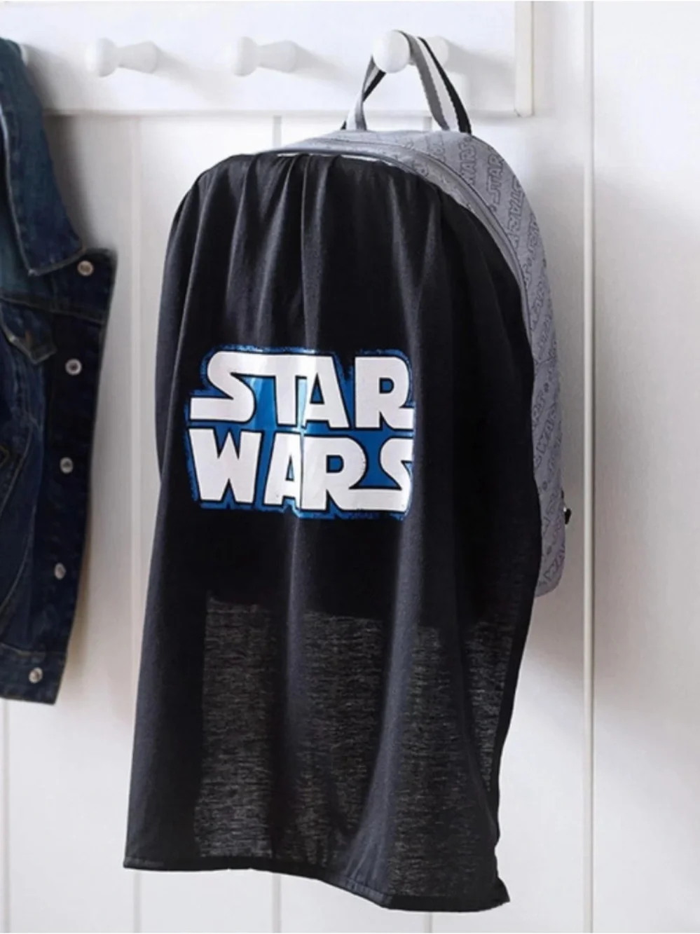 Pottery Barn x Disney Star Wars Darth Vader Caped Backpack School Book Bag NWT